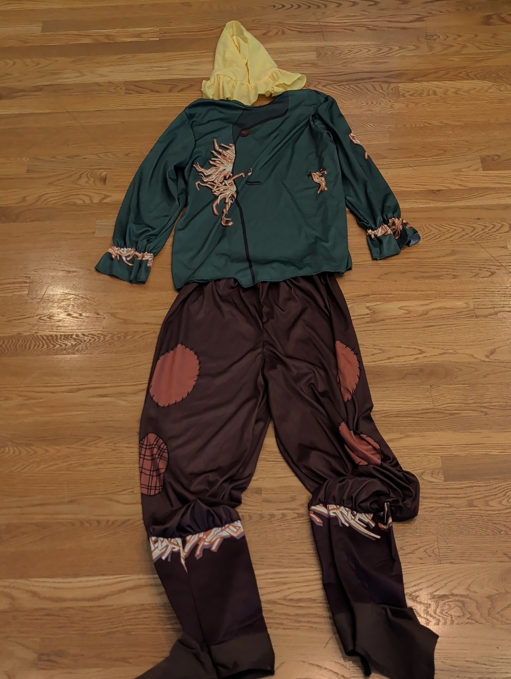 Kids Large Wizard Of Oz Scarecrow Costume